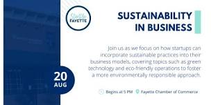 2024 StartUp Fayette - Sustainability In Business