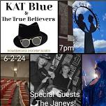 COGGON HOUSE OF BLUES! KAT Blue & The True Believers  w The Janeys 