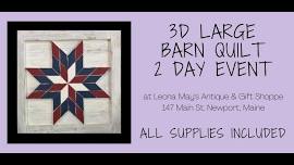 3D Wooden Barn Quilt - 2 Day Class