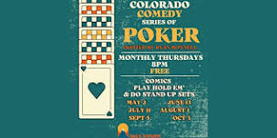 Colorado Comedy Series of Poker (Copy) — Western Sky Bar & Taproom