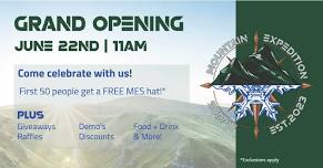 MES Grand Opening June 22nd