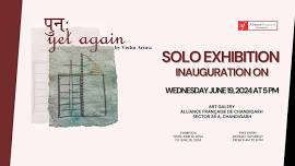 INAUGURATION - Solo Exhibition "Yet again" by Vishu Arora