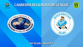 Canberra Round 7 - U19 - West Belconnen Warriors v Queanbeyan Blues