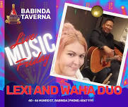 Live Music - Lexi and Waha Duo