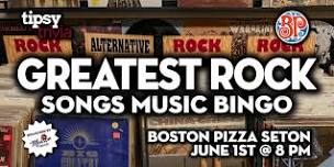 Calgary: Boston Pizza Seton - Greatest Rock Music Bingo - June 1, 8pm