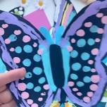 Smush Paint Butterfly Craft