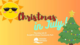 Christmas in July Movie in the Park!