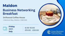 Maldon Business Networking Breakfast at Driftwood Coffee House – 202407