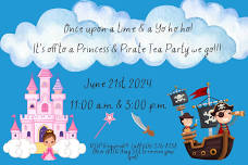 Princess & Pirate Tea Party at MCPL