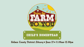 Child's Homestead at Holmes County District Library!