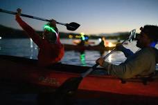 Moonlight Kayaking at Watson Lake