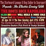 The Roots Rock Ramblers : Hey Sailor : Searsport : Sat April 27th 6-9PM : Roots Rock Reggae