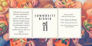 Community Dinner: May 2024