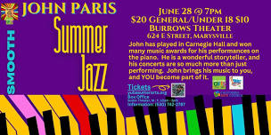 John Paris Smooth Summer Jazz Concert