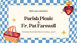 Parish Picnic & Fr. Pat Farewell