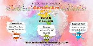 Garden Art Paint Party