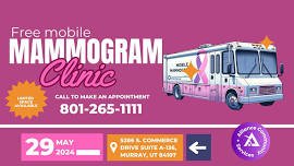 MAY 29: Mobile Mammogram Clinic