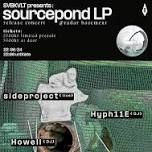 SVBKVLT presents: sideproject - sourcepond LP release party