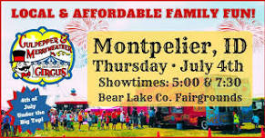 C&M Circus is coming to Montpelier, ID!