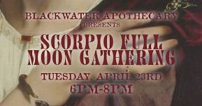 Scorpio Full Moon Gathering