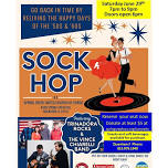 SOCK HOP with The Trinadora Rocks and Vince Chiarelli Band