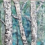 Trees and Texture Encaustic Class with Donna Persinger