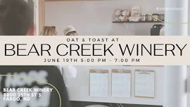 Bear Creek Winery X OAT