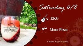 Saturday Tunes and Food with EKG and Moto Pizza