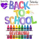 Back To School Giveaway