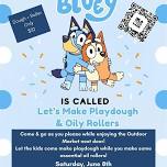 Bluey Playdough & Oily Roller Playdate!