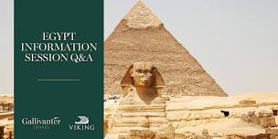 Egypt Information Session Q&A