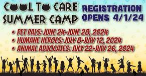 NHES' Cool to Care Summer Camp (ANIMAL ADVOCATES)