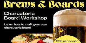 Brews & Boards Charcuterie Board Workshop (Father's Day Edition)