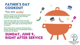 Father's Day Cookout!