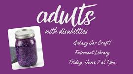 Adults with Disabilities: Galaxy Jars