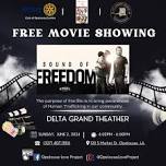 FREE SHOWING OF SOUND OF FREEDOM