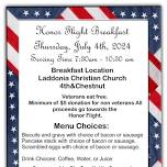 Veterans Breakfast - July 4th