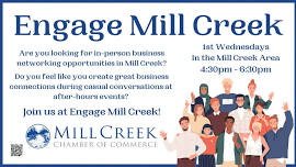 Engage Mill Creek – October 2nd