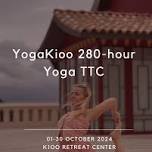 01-30 October YogaKioo 30-day, 280-hour Intensive Yoga Teacher Training Program