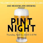 Exchange Club Pint Night at Meadowlark Brewing!