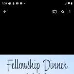 Fellowship Dinner - April 2024