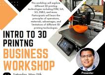 Intro to 3D Printing Business Workshop