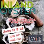 OYSTER POP-UP & WINE TASTING!