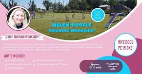 Helen Postle 2-Day Agility Workshop 2 and 3 July 2024