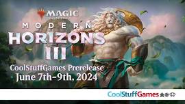 6/8 Magic: The Gathering Modern Horizons 3 1PM Prerelease at CoolStuffGames – Miami