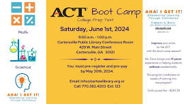 ACT Boot Camp - Math and Science