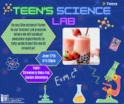 Teen Science Lab: Strawberry Boba Tea