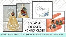 UV Resin Pendant Making Class | 5.4.24 @ 5 pm