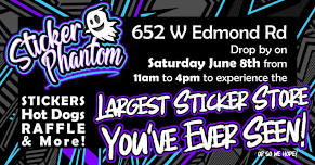 Sticker Phantoms NEW Sticker Store GRAND OPENING!