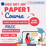 UGC NET Paper 1 Workshop